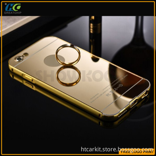 Aluminum bumper Mirror Case for iPhone 6 case cover for iphone 6s plus case cover